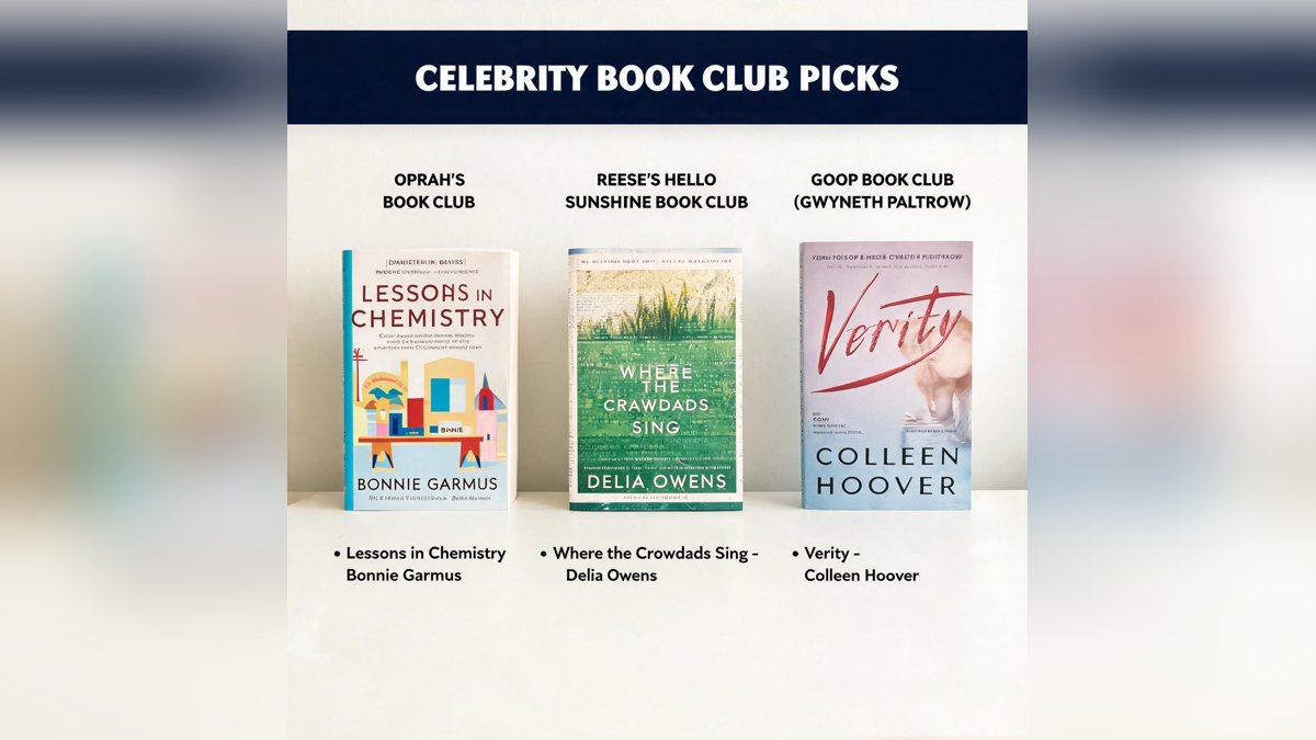 Celebrity Book Club Picks and Author Interviews