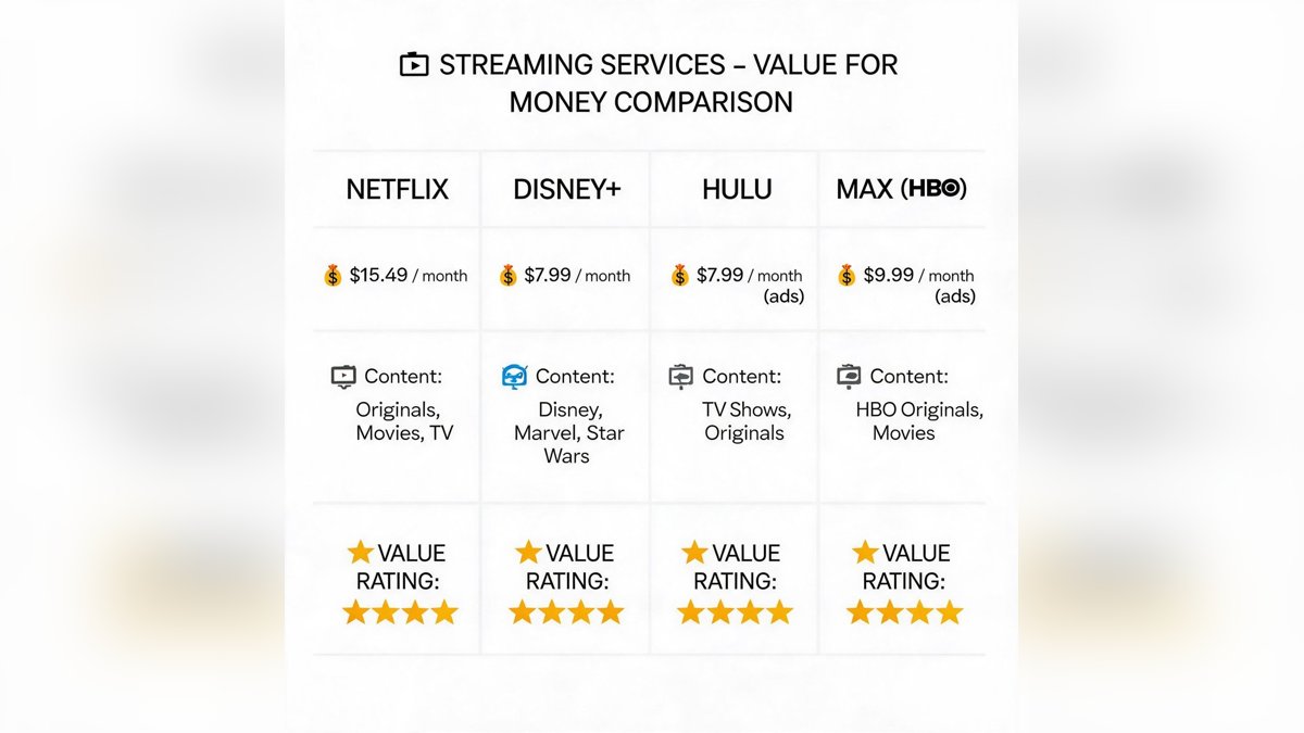 Best Streaming Services Compared: Value for Money in 2026